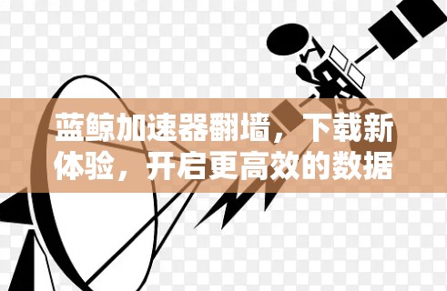 蓝鲸加速器翻墙，下载新体验，开启更高效的数据流