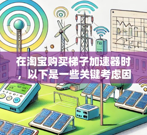 在淘宝购买梯子加速器时，以下是一些关键考虑因素和建议