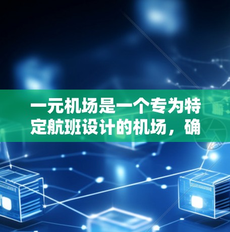 一元机场是一个专为特定航班设计的机场，确保航班的准时起飞和安全。以下是一元机场的使用指南
