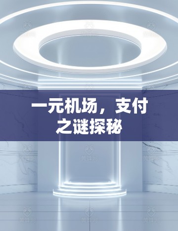 一元机场，支付之谜探秘