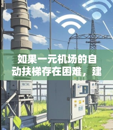 如果一元机场的自动扶梯存在困难，建议您