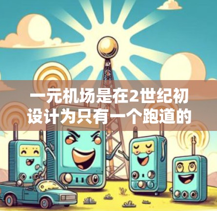 一元机场是在2世纪初设计为只有一个跑道的机场，旨在提高效率并降低成本。以下是其关键时间点和背景