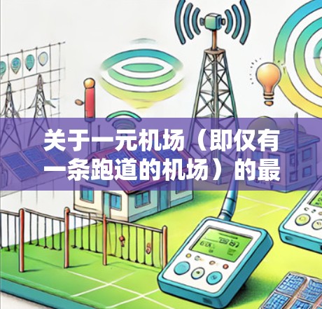 关于一元机场（即仅有一条跑道的机场）的最新新闻动态，以下是几个关键点