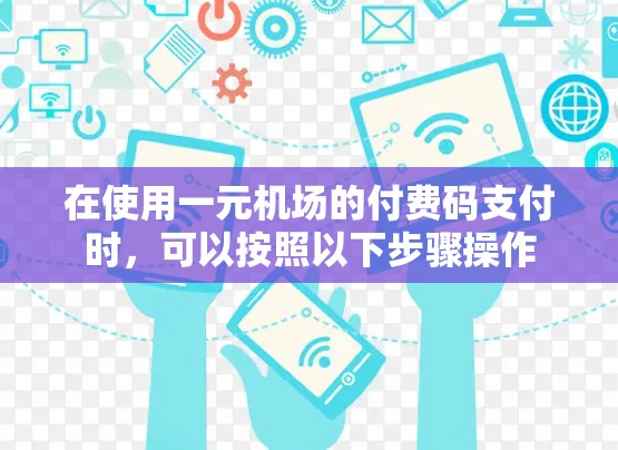 在使用一元机场的付费码支付时，可以按照以下步骤操作