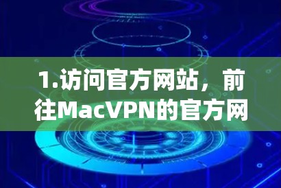 1.访问官方网站，前往MacVPN的官方网站（macvpn.org）进入官网