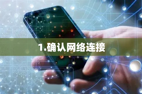1.确认网络连接