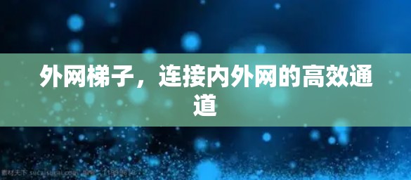 外网梯子，连接内外网的高效通道
