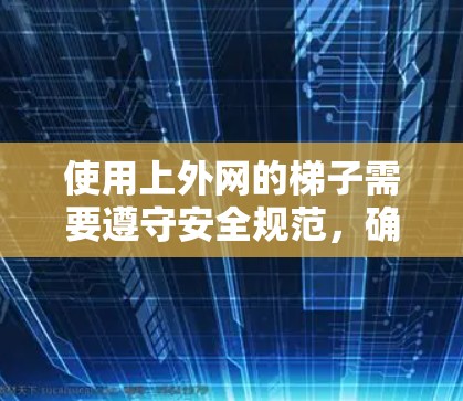 使用上外网的梯子需要遵守安全规范，确保操作正确且安全。以下是详细的步骤指南