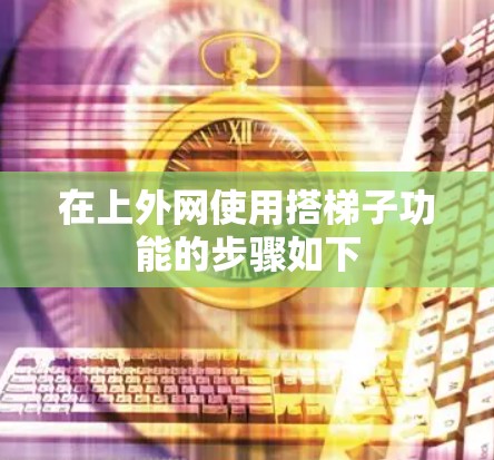 在上外网使用搭梯子功能的步骤如下