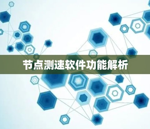 节点测速软件功能解析