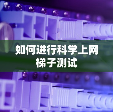 如何进行科学上网梯子测试