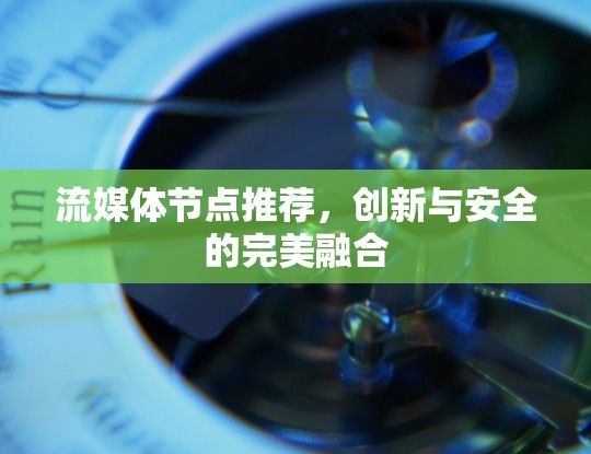 流媒体节点推荐，创新与安全的完美融合